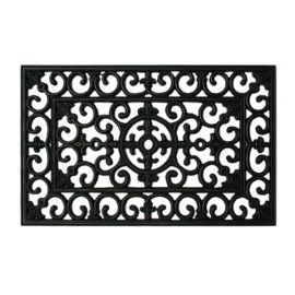 Brixo Rubber Arabesque doormat Made of rubber, thickness 25 mm. Size 45x75 cm.