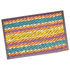 Brixo Stripes coir doormat size 50x100 cm.