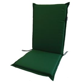 Zippo upholstered high back cushion mixed cotton and polyester 115x48x6(h) cm. Green