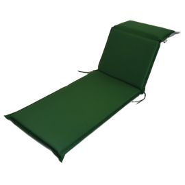 Zippo 190x60x7(H) cm crib cushion with ruffle green color