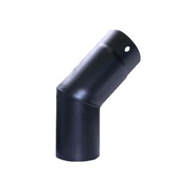 Black 45° Ala Aeternum/top elbow for pellet poches 15 cm