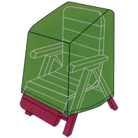 Housse de fauteuil en PVC vert 89x76xH107 cm