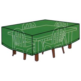 Cover Tavolo rettangolare e sedie PVC 173x215x90(H) cm