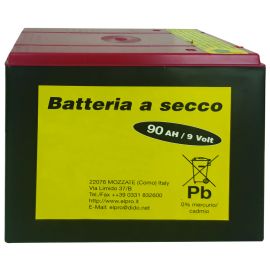 Trockenbatterie 90AH 9VElektrozäune art. 44213