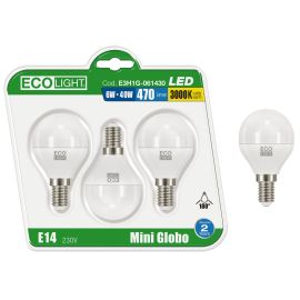 Ecolight Led Bulb E14M/Gl6W F.Cf3Pcs