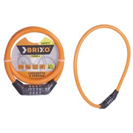 Brixo Circle Padlock for cycle 4 combinations dim. 12X80 cm