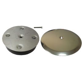 cap with saucer x for siphons d. 10 cm5 screws