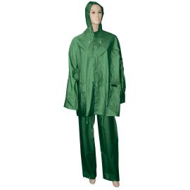 Brixo Jacket+Green Pvc Pants -Xl
