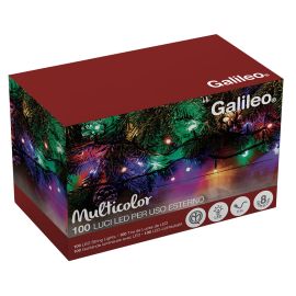 Christmas Lights 100 Led For Outdoor Mulicolor