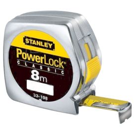 Flessometro Stanley Powerlock 8 mt Cod. 1-33-198