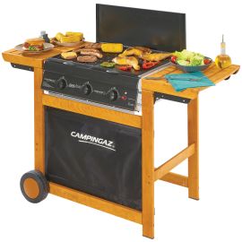 Barbecue Gas Campingaz Dual Gas Adelaide 3 Wood
