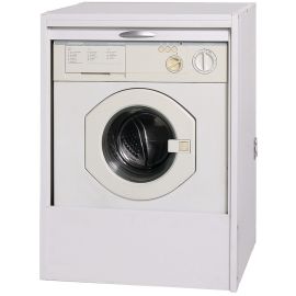 Waschmaschinenabdeckungsschrank aus Harz 67x59xH91art. 390