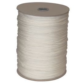 White curtain cord Ø3 mmRoll 250 mt.