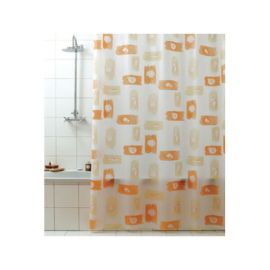Shower Curtain 240x200 Brushed Beige pattern