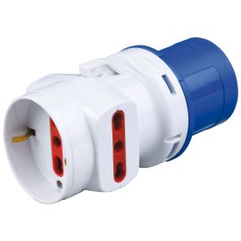 Adapter From Ce Plug 3 Receptacle -1878