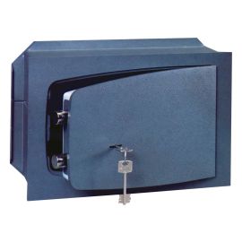 Cassaforte Cisa a Chiave art. 8A010/20CISA ART.8A010 420x195x300 mm CASSAFORTE CON CHIAVE 1 RIPIANO. Frontale monoblocco in acciaio spessore 8 mm con taglio laster tra cornice e sportello