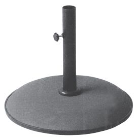 Base cemento tonda ombrelloni Kroma Ø50 cm 25 Kg Grigio