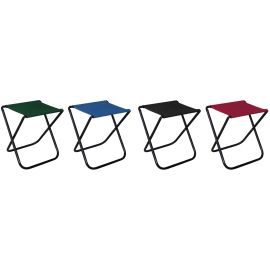 Folding Steel Butterfly Camping Stool Various Colors