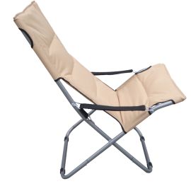Folding upholstered Modbeach chair