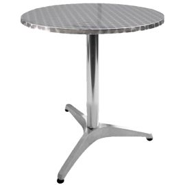 Aluminum Round Reclining Round Bar Table 60x70(H) cm