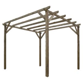 Gazebo in acciaio haiti mt. 3x3