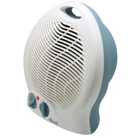 Termoventilatore Niklas Verticale Funky in ABS 2000W Bianco/Grigio