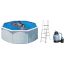 Piscina Gre Fidji Kit 350 EcoMisure Interne: 350 x 120 cm (diametro x altezza). Spazio Necessario: 400 x 400 cm (lunghezza x larghezza). Volume: 10.102 litri. Superficie di Nuoto: 9,62 m2