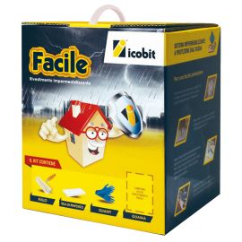 Rivestimento iImpermeabilizzante Facile Kit grigio Kg. 3