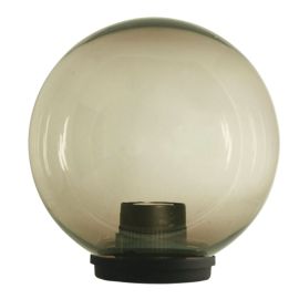 Globe Sphere for Streetlight 25 cm. Smoke