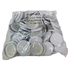 Tappo Vaso Vetro Bianco 70 mm. Conf. 100 Pz. 