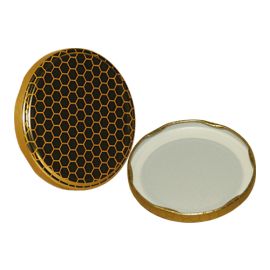 Tappo Vaso Vetro Per Miele Confezione 100 Pz.Mm.70