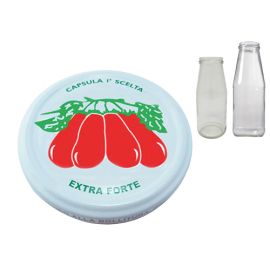Tappo Pomodoro Vaso Vetro Confezione 100Pz Mm.82