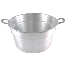 Pentola Caldaia Alluminio Pesante Ø 20 cm. 3 Lt.Pentola caldaia alluminio per cottura pomodori conserve tutte le misure · Ø 20 cm capienza 3 LT - pesante