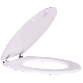 Brixo MDF Pasha 18" White toilet seat