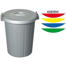 Bidone Raccolta Differenziata 50 Lt. Colorato