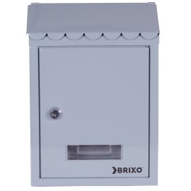 Cassetta Posta Brixo Popular Grigio Con Tetto