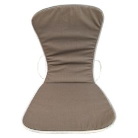 Cuscino imbottito Action Monoalto misto cotone e poliestere 88x41x2(H) cm. Colore Tortora