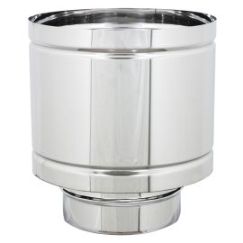 Fumaiolo A Botte Inox Ø 8 cm.
