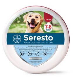 Bayer Collari Seresto per cani peso oltre 8Kg. Cod. 85912747