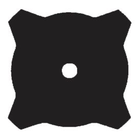 Disco Samurai X Decespugl. 4 Dente 230