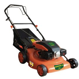 Tosaerba Greencat Silvestro TR Hp 4,5 Taglio 46 cm.Scocca acciaio, larghezza cm. 48, motore a scoppio ITBIP65F, Ø di taglio 46 cm., altezza min/max di taglio mm. 25 > 75, potenza hp. 3,5 /4 T, cc 139, capacità del sacco 55 Lt., consigliabile per aree di 1