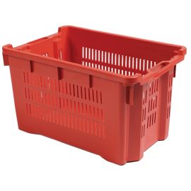 Cassetta agricola impilabile semichiusa 56x35xh31 cm.