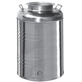 Contenitore Acciaio Inox per Olio 50 Lt.