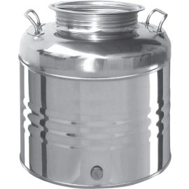 Contenitore Acciaio Inox per Olio 30 Lt.