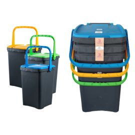 Pattumiere Antir.Set 3Pz.Lt50 -Ecp50Tris