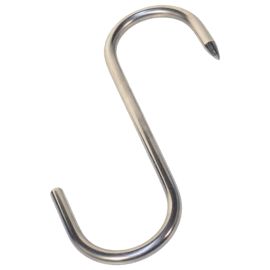 Gancio Macellaio Inox 1 Punta 60x3mm Cf10pz