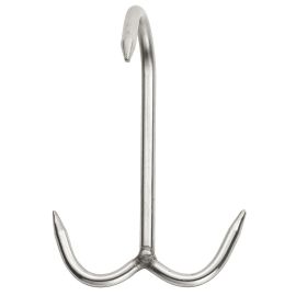 Gancio Macellerria Inox Ad Ancora Mm120X6 Confezione Da 10Pz