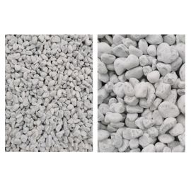 Ciottoli Bianco Carrara Cf20Kg 40/60Mm