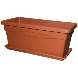 Vaso Cassettone Terracotta 100x40x38 cm.