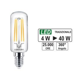 Lampadina Century Led Fil. E14 Cappa 4W